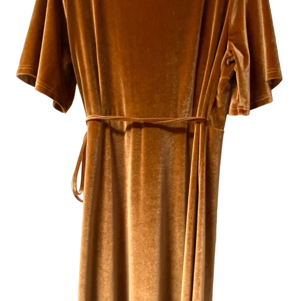 Baltic Born Meghan Velvet Wrap Maxi Dress XXL